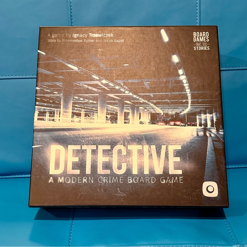 NWOT Portal Games Detective Modern Crime Board Game - Never played